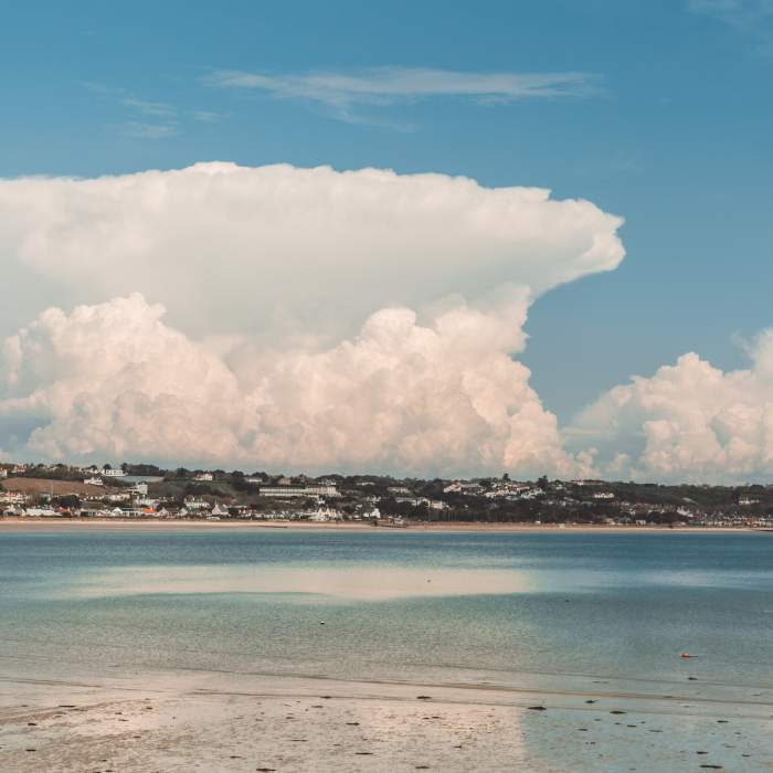 A view across St. Aubin's Bay