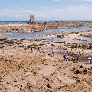 Tour Seymour à marée basse