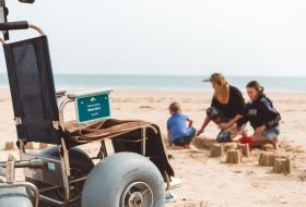 Family fun with BeachAbility