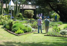 The grounds of Jersey Lavender