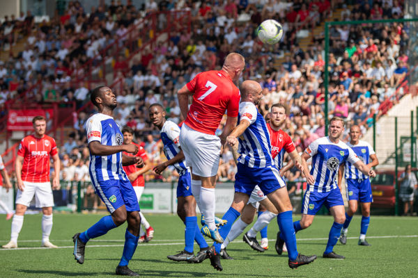 Jersey Bulls playing on the field