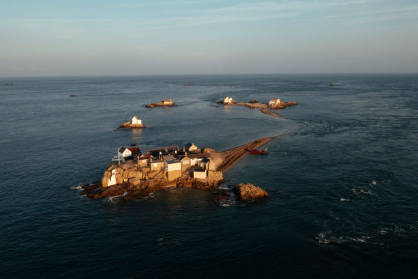 Les Écréhous vues du ciel