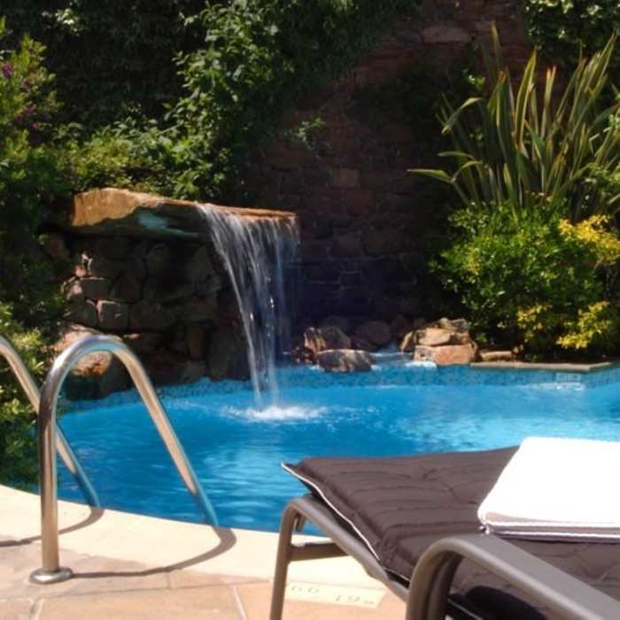 The pool at The Club Hotel