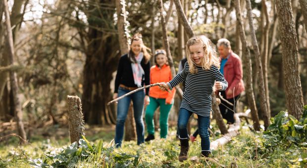 A family walking in in Jersey