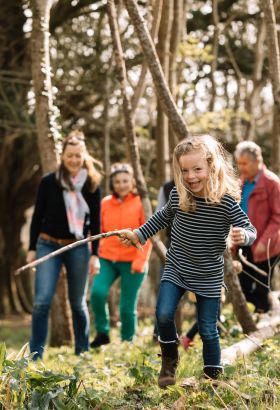 A family walking in in Jersey
