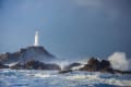 Corbiere lightouse on Jersey's south west coast