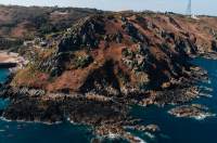 The north coast of Jersey