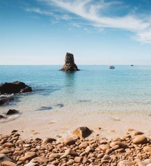 Beauport Beach on the summer