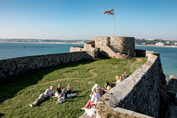 pique-nique au château Elizabeth