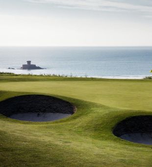 Green on a golf course