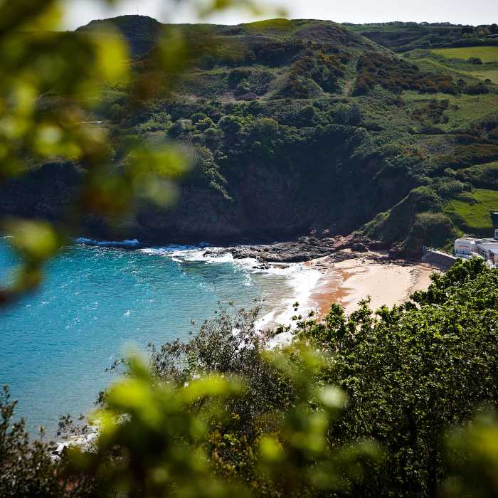 Côte nord de Jersey - sentier de randonnée côtière