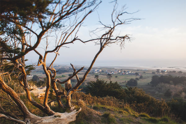 Vue mer depuis Mont Grantez