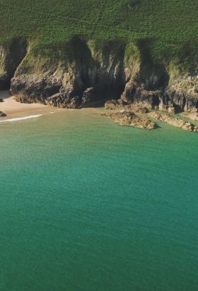Plémont vue du ciel