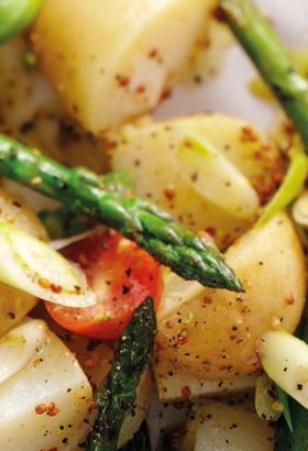 Plate of Jersey Royals